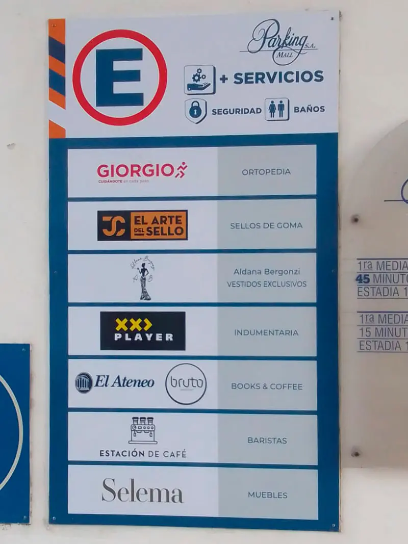 Trabajo / Cliente: Parking Mall